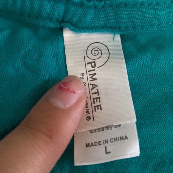 Turquoise tee - Picture 2 of 2